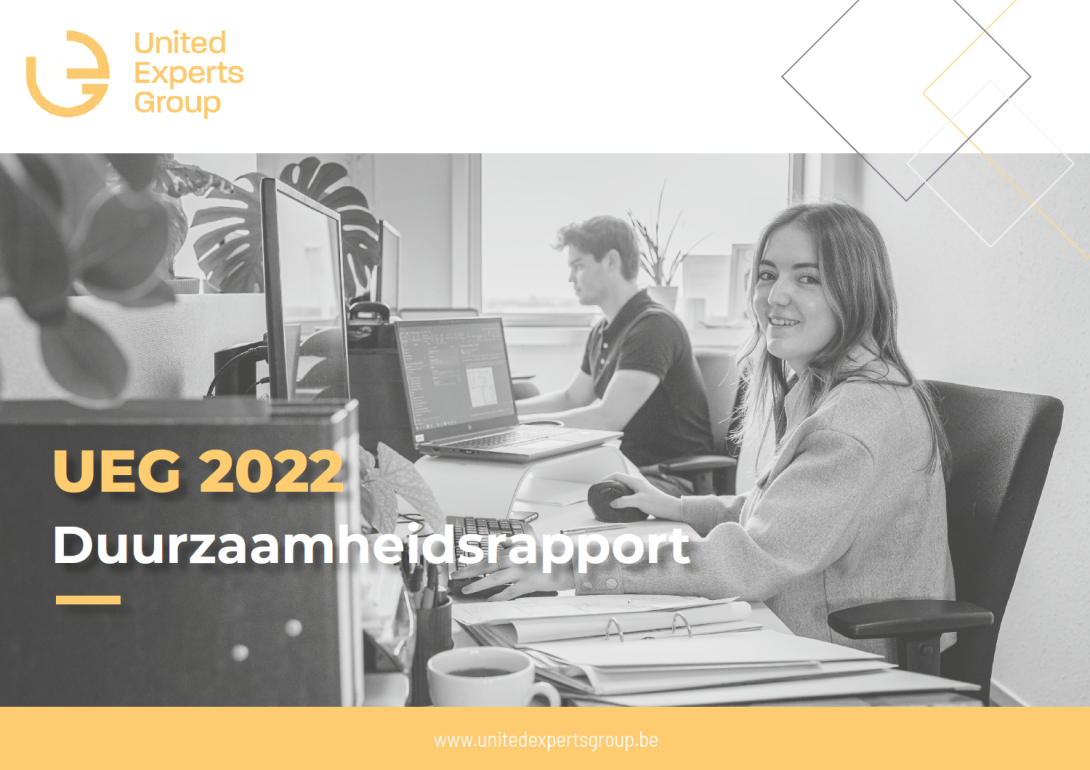 Cover duurzaamheidsrapport