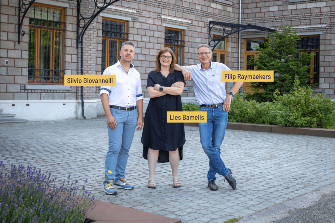 Collega's Silvio, Lies en Filip