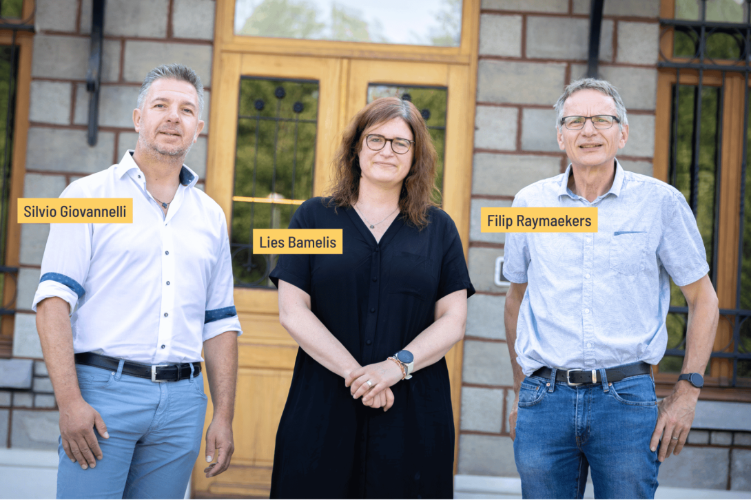 Collega's Silvio, Lies en Filip